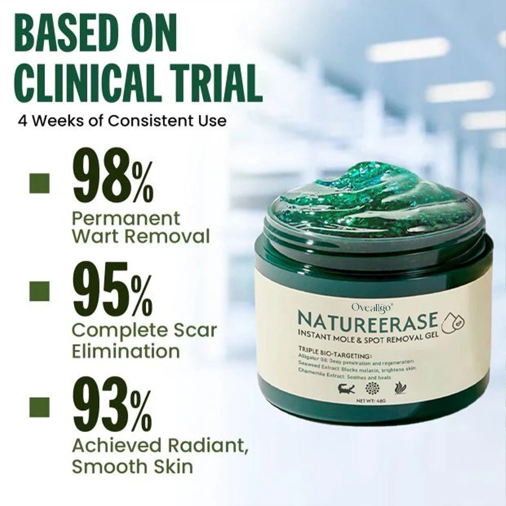 ✅ Offizieller Laden: Oveallgo® EX NatureErase Gel zur sofortigen Entfernung von Muttermalen und Flecken