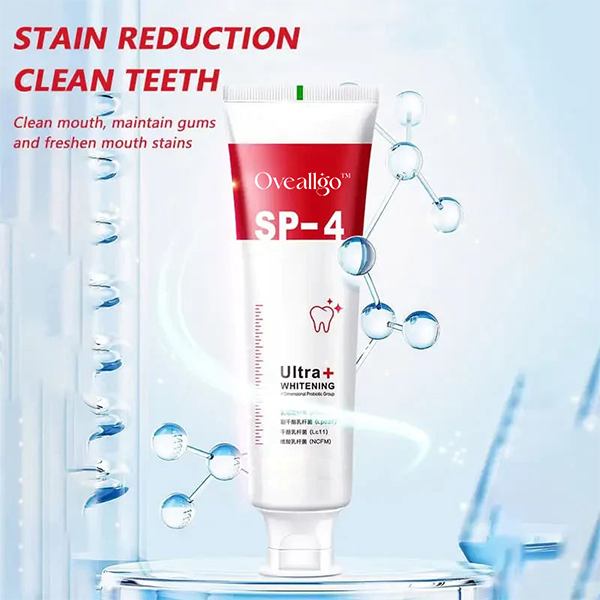 š„2024 HOT SALEš„ Oveallgo⢠SP-4 Probiotic Whitening Toothpaste