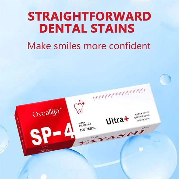 š„2024 HOT SALEš„ Oveallgo⢠SP-4 Probiotic Whitening Toothpaste