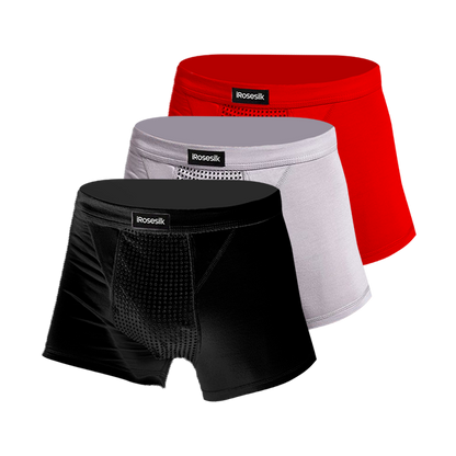 iRosesilk™ MagnaFlow Prostata-Entlastungs-Boxershorts